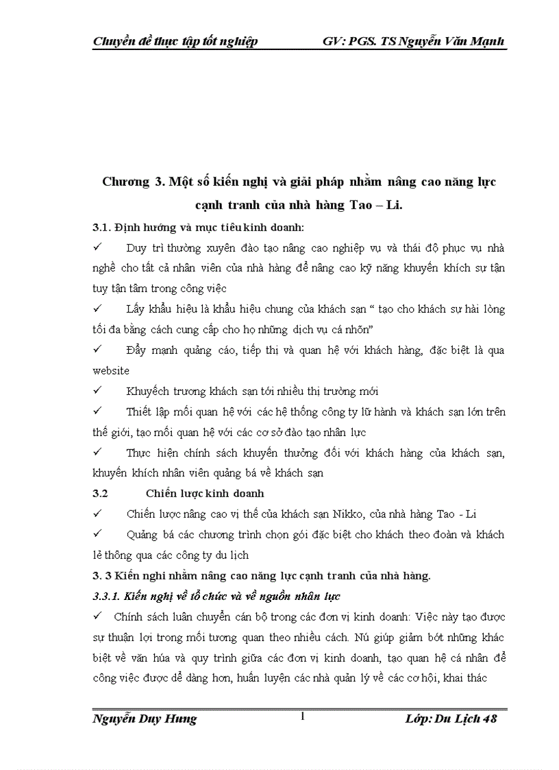image for page Nâng cao năng lực cạnh tranh của nhà hàng Tao Li khách sạn Nikko 1