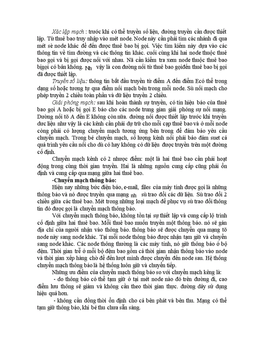 image for page Báo cáo tốt nghiệp tổng quan về mạng máy tính