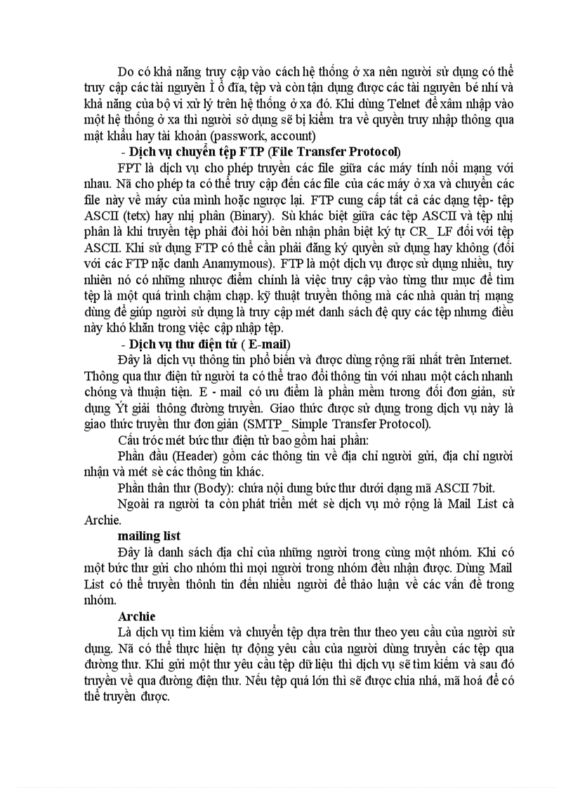 image for page Báo cáo tốt nghiệp tổng quan về mạng máy tính