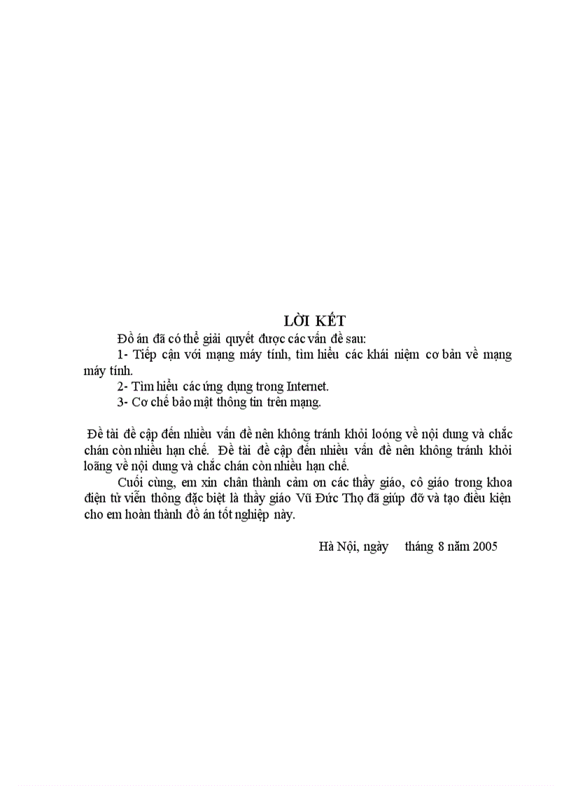 image for page Báo cáo tốt nghiệp tổng quan về mạng máy tính