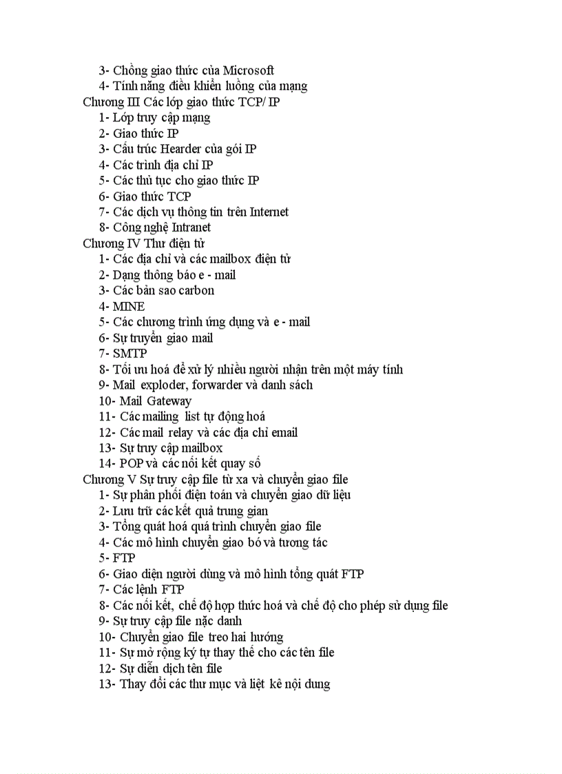 image for page Báo cáo tốt nghiệp tổng quan về mạng máy tính