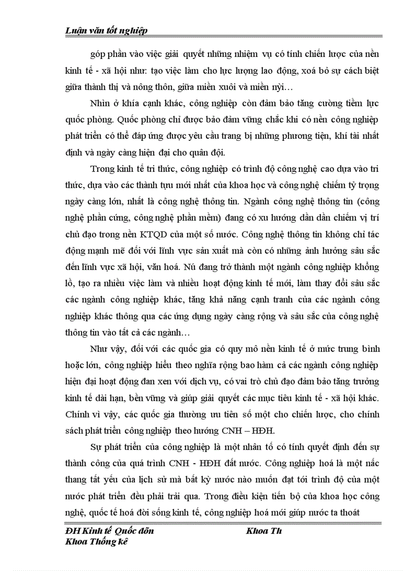 image for page Vận dụng một số phương pháp thống kê để phân tích tình hình phát triển công nghiệp trên địa bàn Hà Tây thời kỳ 2000 2005 và dự đoán đến năm 2007 1