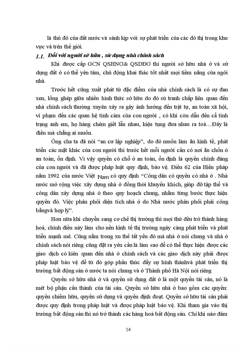 image for page Thực trạng và một số giải pháp nhằm đẩy nhanh việc cấp giấy chứng nhận đối với nhà ở chính sách trên địa bàn Thành phố Hà Nội