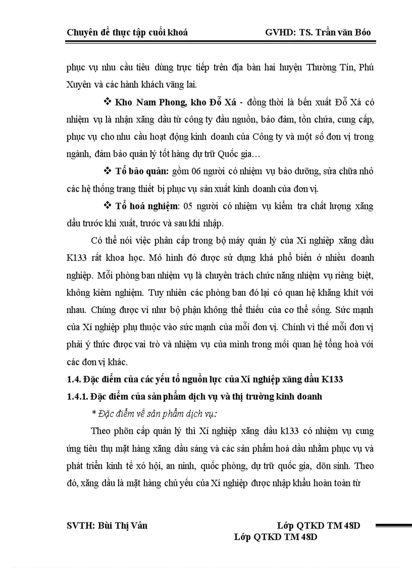 image for page Giải pháp nâng cao hiệu quả kinh doanh của Xí nghiệp xăng dầu K133