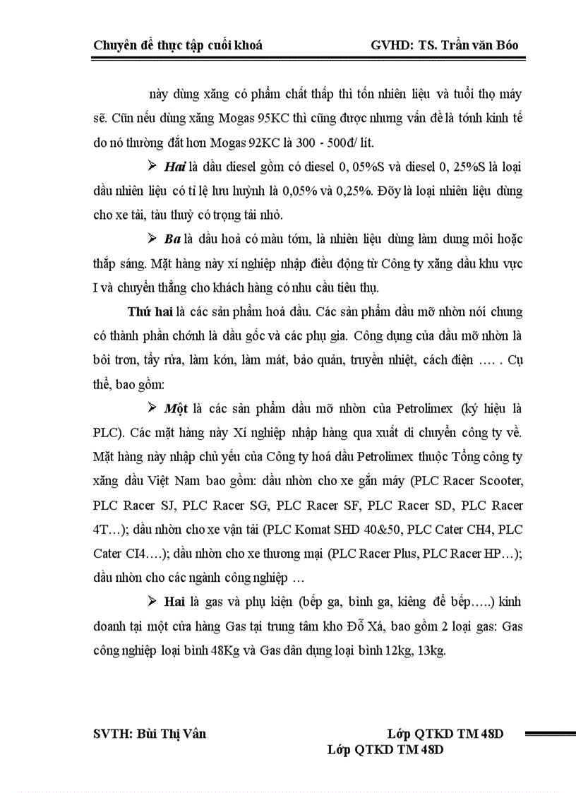 image for page Giải pháp nâng cao hiệu quả kinh doanh của Xí nghiệp xăng dầu K133