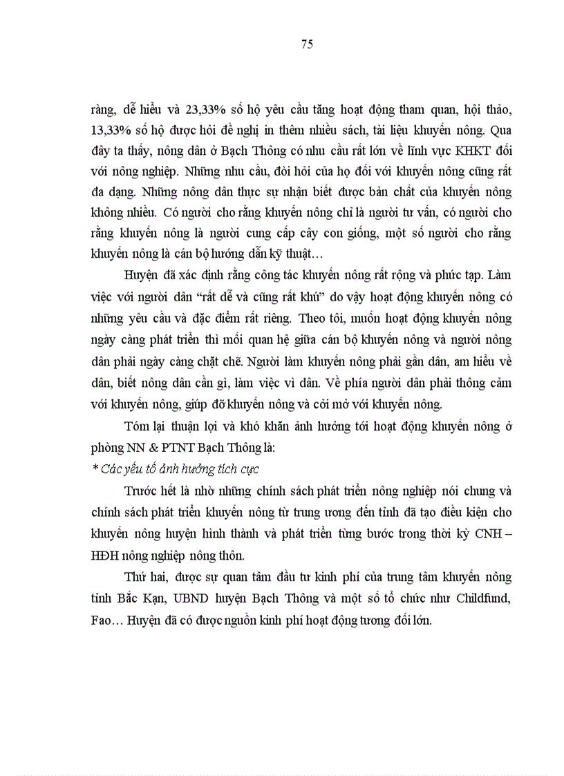 image for page Đánh giá các hoạt động khuyến nông ở huyện Bạch Thông tỉnh Bắc Kạn giai đoạn 2008 2010