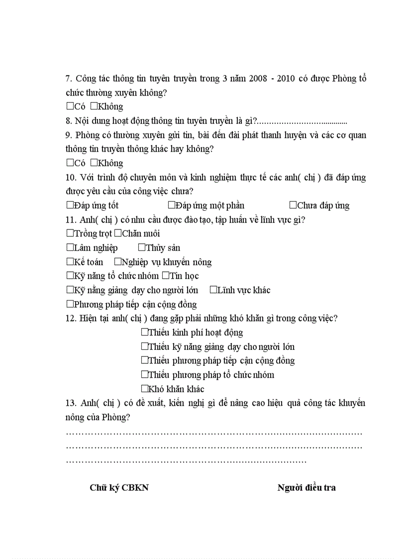 image for page Đánh giá các hoạt động khuyến nông ở huyện Bạch Thông tỉnh Bắc Kạn giai đoạn 2008 2010