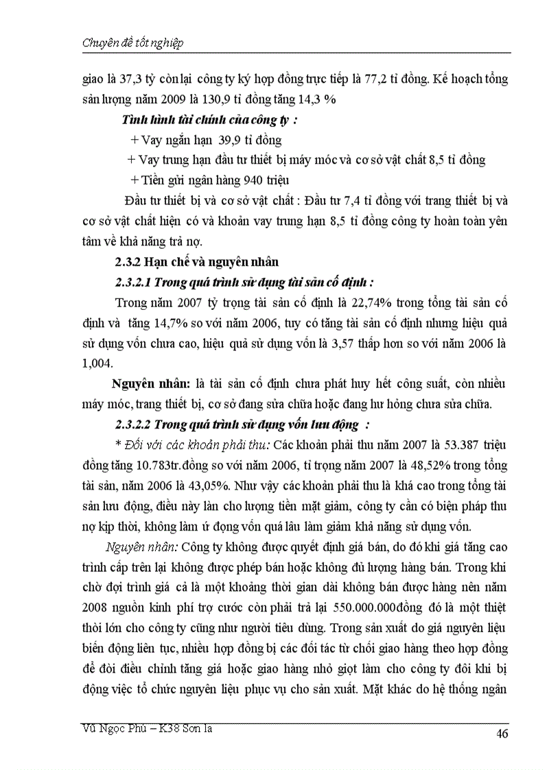 image for page Một số giải pháp nhằm nâng cao hiệu quả sử dụng vốn tại công ty Cổ phần Thương mại Khách sạn tỉnh Sơn La 1