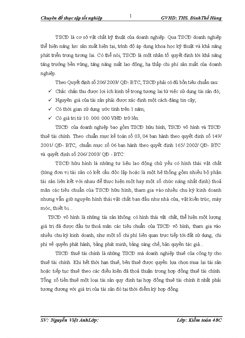 image for page Hoàn thiện qui trình kiểm toán khoản mục TSCĐ kiểm toán BCTC tại Công ty TNHH Di ch vu Tư vâ n Ta i chi nh Kê toa n va kiê m toa n