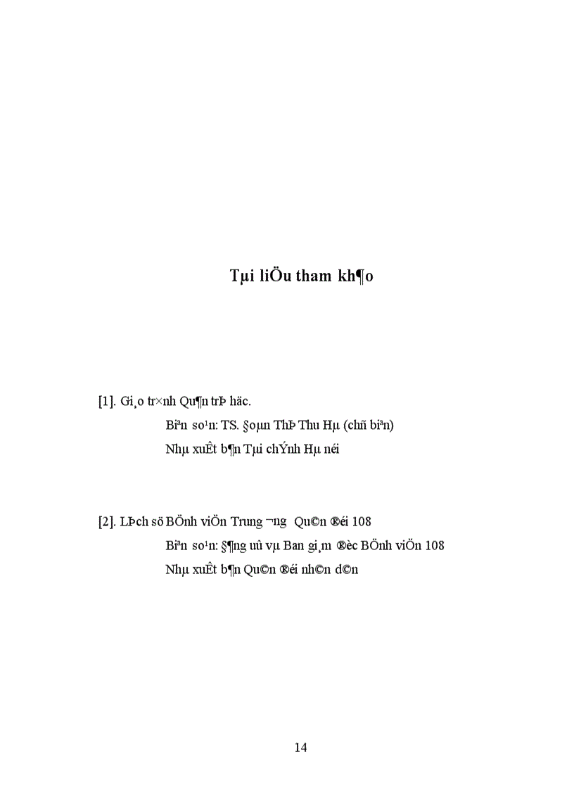 image for page Cơ cấu tổ chức của Bệnh viện TWQĐ 108