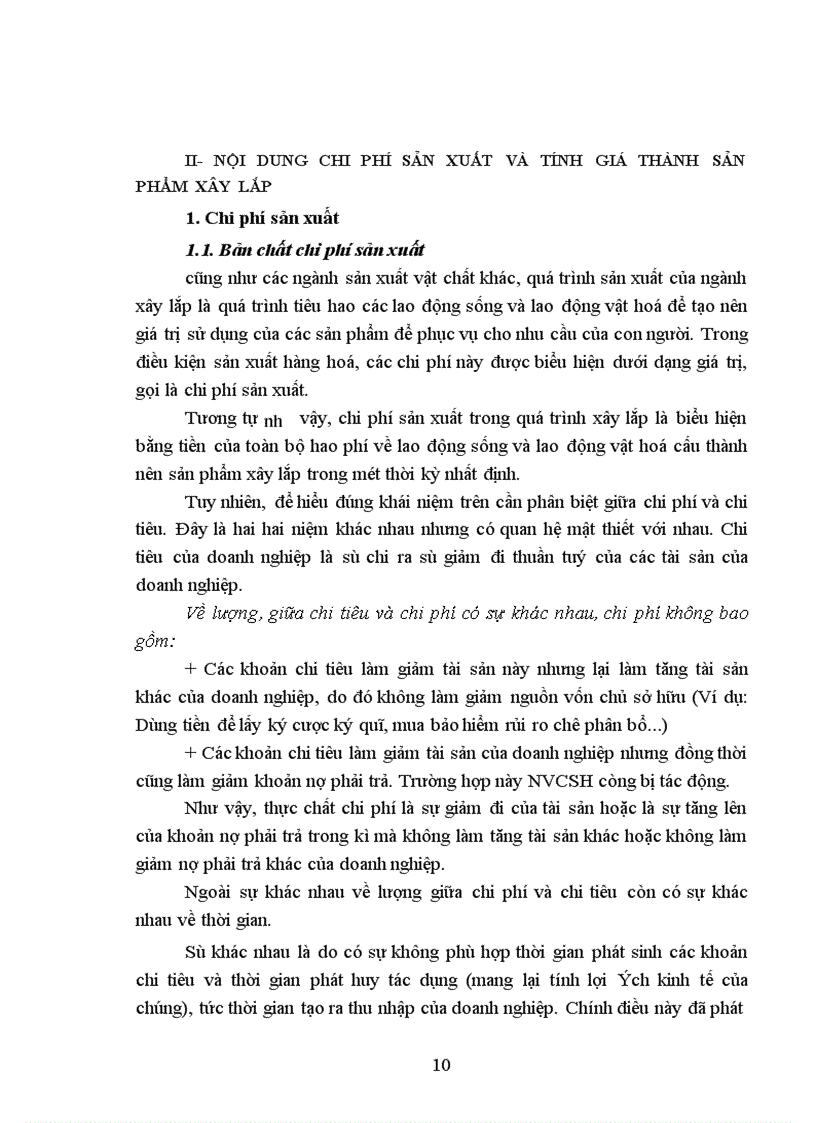 image for page Hoàn thiện hạch toán chi phí sản xuất và tính giá thành sản phẩm xây lắp tại Công ty Xây dựng số I 1