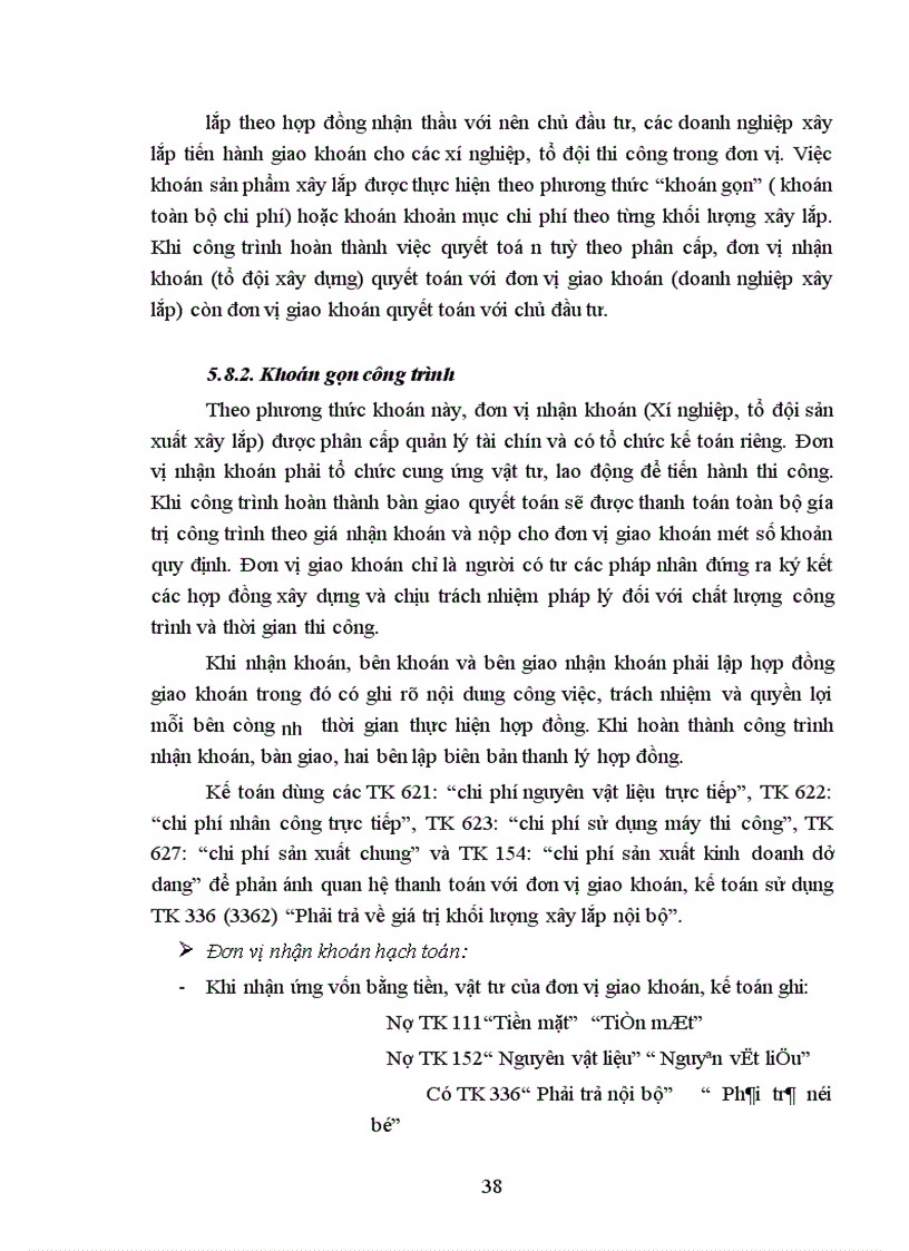 image for page Hoàn thiện hạch toán chi phí sản xuất và tính giá thành sản phẩm xây lắp tại Công ty Xây dựng số I 1