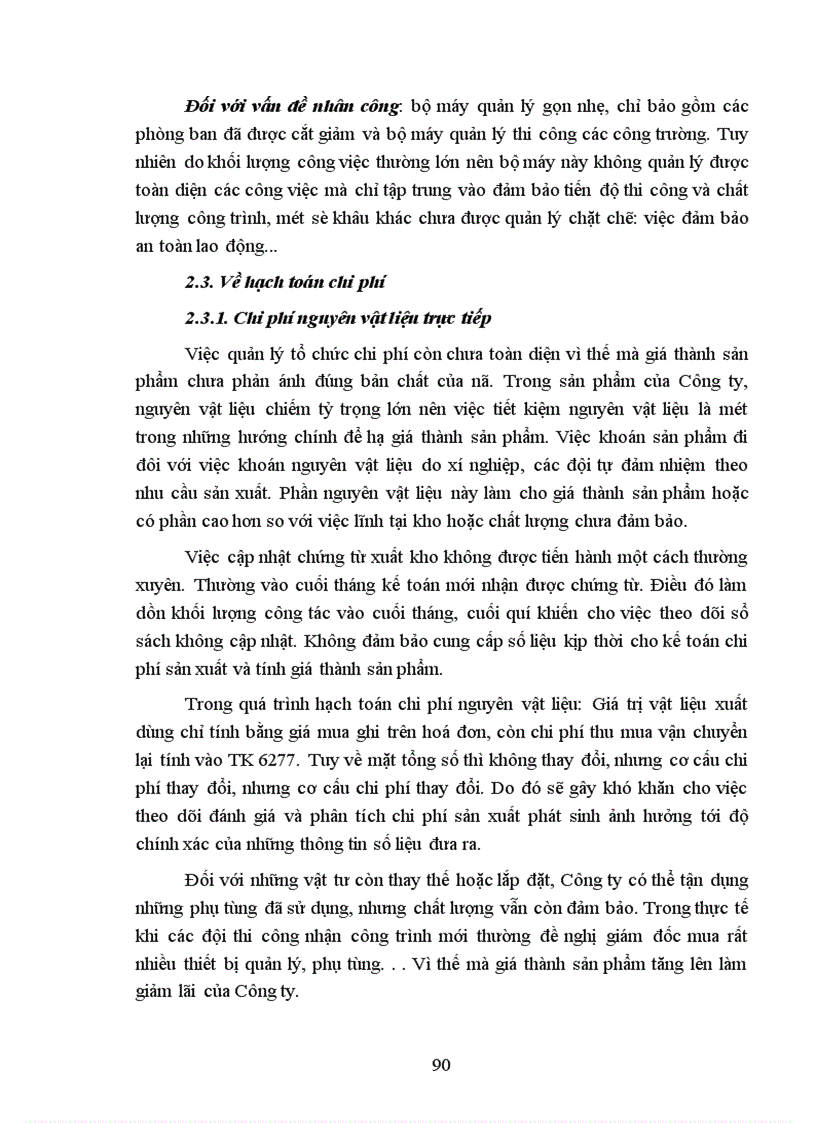 image for page Hoàn thiện hạch toán chi phí sản xuất và tính giá thành sản phẩm xây lắp tại Công ty Xây dựng số I 1