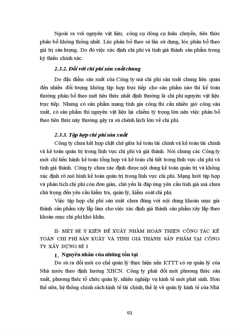 image for page Hoàn thiện hạch toán chi phí sản xuất và tính giá thành sản phẩm xây lắp tại Công ty Xây dựng số I 1