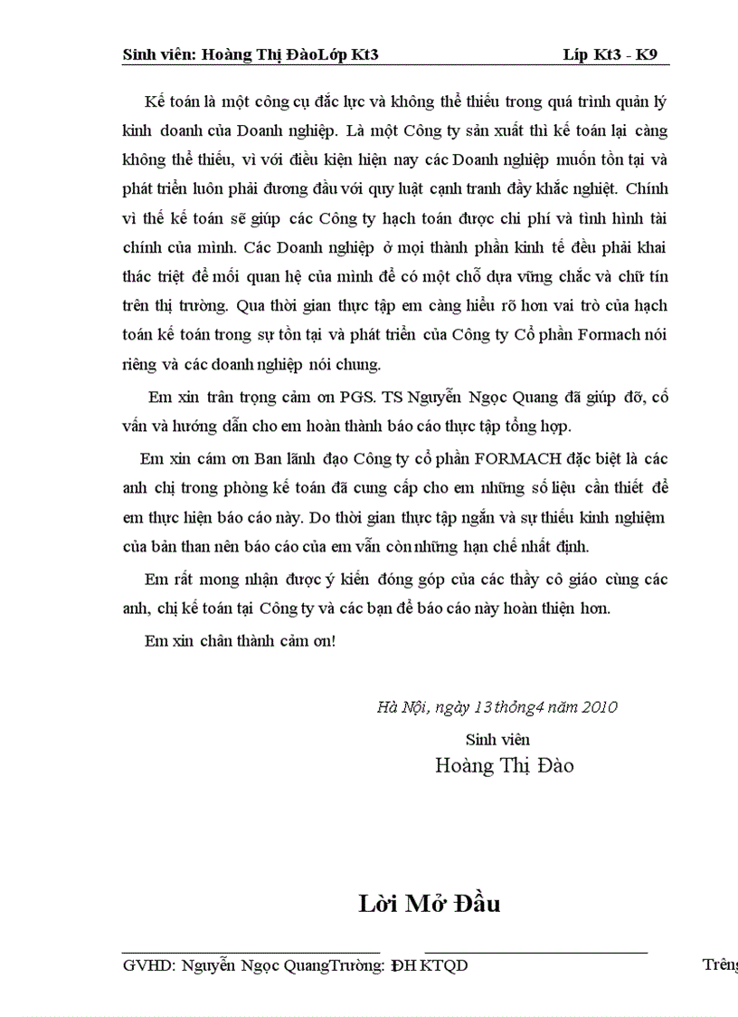 image for page Tổ chức bộ máy kế toán và hệ thống kế toán tại công ty CP FORMACH 1