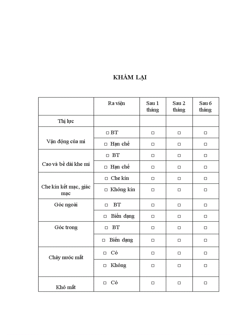 image for page Nghiên cứu đặc điểm tổn thương khuyết mi do chấn thương và kết quả điều trị