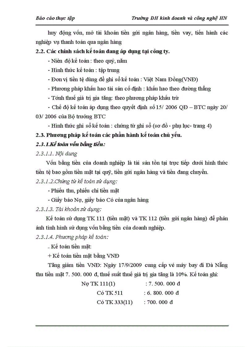 image for page Tình hình tổ chức bộ máy kế toán và công tác kế toán tại Công ty cổ phần du lịch và dịch vụ Hồng Gai chi nhánh Hà Nội 1