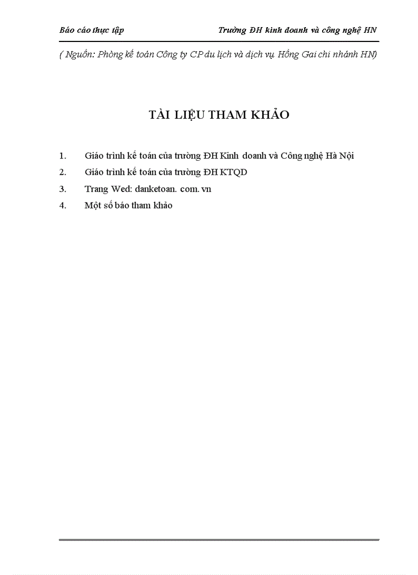 image for page Tình hình tổ chức bộ máy kế toán và công tác kế toán tại Công ty cổ phần du lịch và dịch vụ Hồng Gai chi nhánh Hà Nội 1