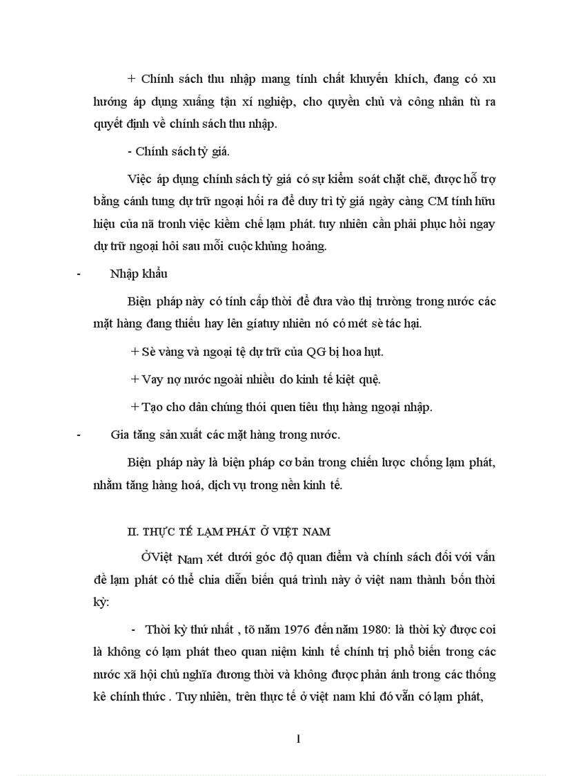 image for page Lạm phát nguyên nhân và giải pháp