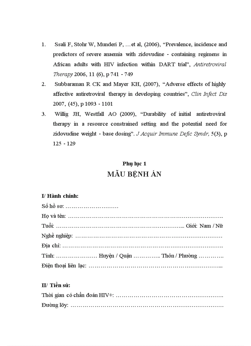 image for page Đánh giá hiệu quả phác đồ điểu trị có AZT tại Bệnh viện Bệnh Nhiệt Đới Trung ương