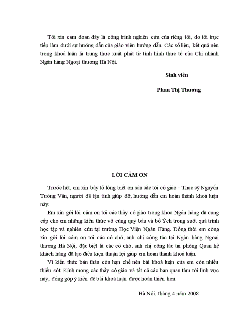 image for page Giải pháp phòng ngừa và hạn chế rủi ro tín dụng tại Ngân hàng Ngoại thương Hà Nội 1