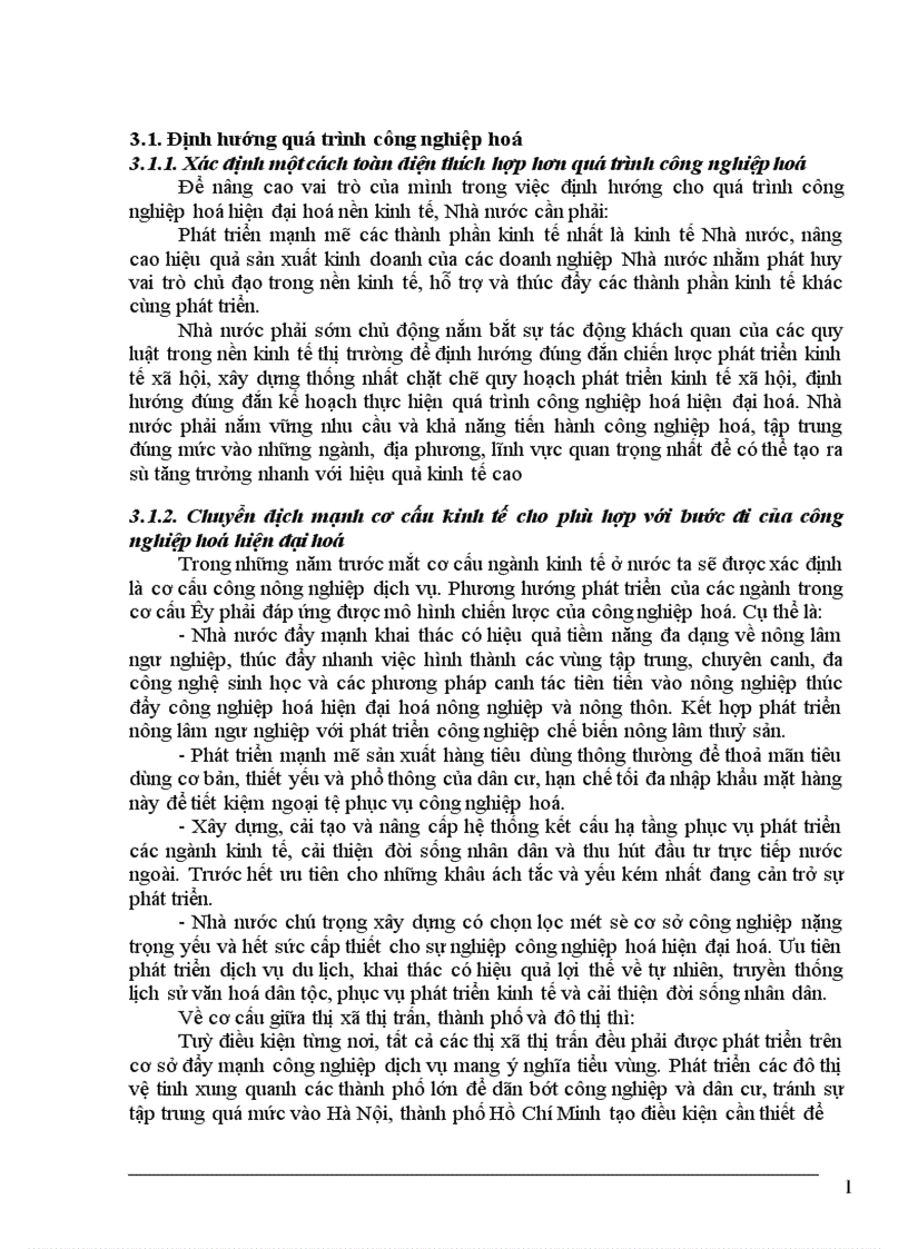 image for page Vai trò của Nhà nước đối với quá trình công nghiệp hoá hiện đại hoá ở nước ta