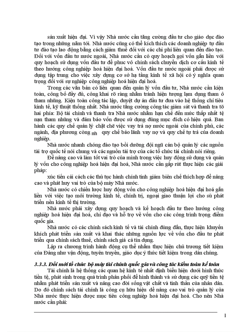 image for page Vai trò của Nhà nước đối với quá trình công nghiệp hoá hiện đại hoá ở nước ta