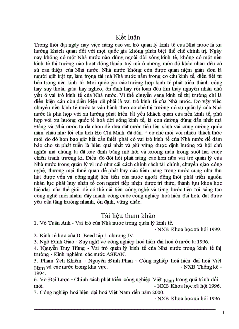 image for page Vai trò của Nhà nước đối với quá trình công nghiệp hoá hiện đại hoá ở nước ta