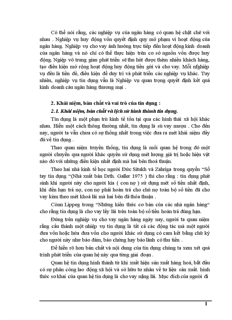 image for page Thực trạng tín dụng và rủi ro tín dụng tại NHNN và PTNT Hà Nội 1
