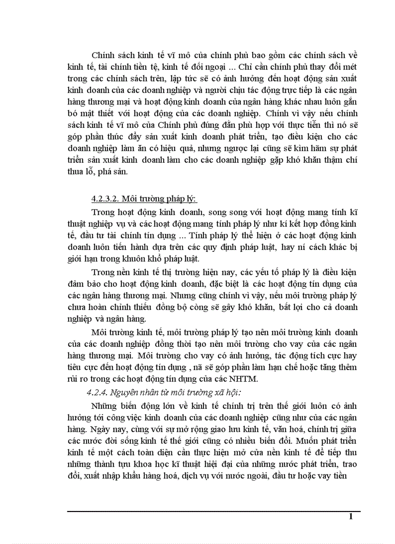 image for page Thực trạng tín dụng và rủi ro tín dụng tại NHNN và PTNT Hà Nội 1