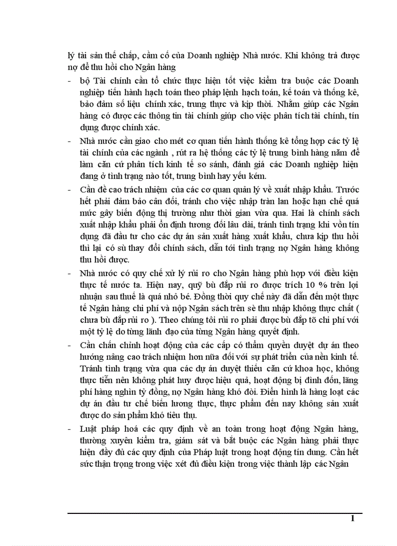 image for page Thực trạng tín dụng và rủi ro tín dụng tại NHNN và PTNT Hà Nội 1