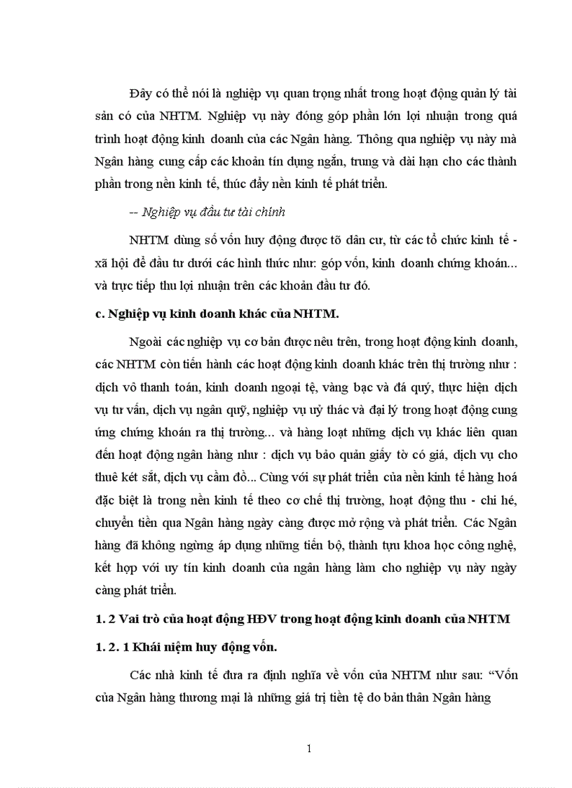 image for page Giải pháp mở rộng huy động vốn tại ngân hàng Đầu Tư và Phát Triển Hà Tây 1