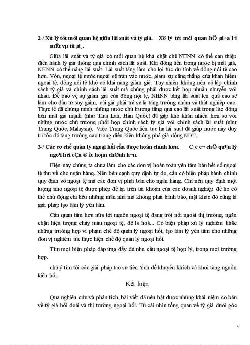 image for page Tỷ giá hối đoái và thị trường ngoại hối