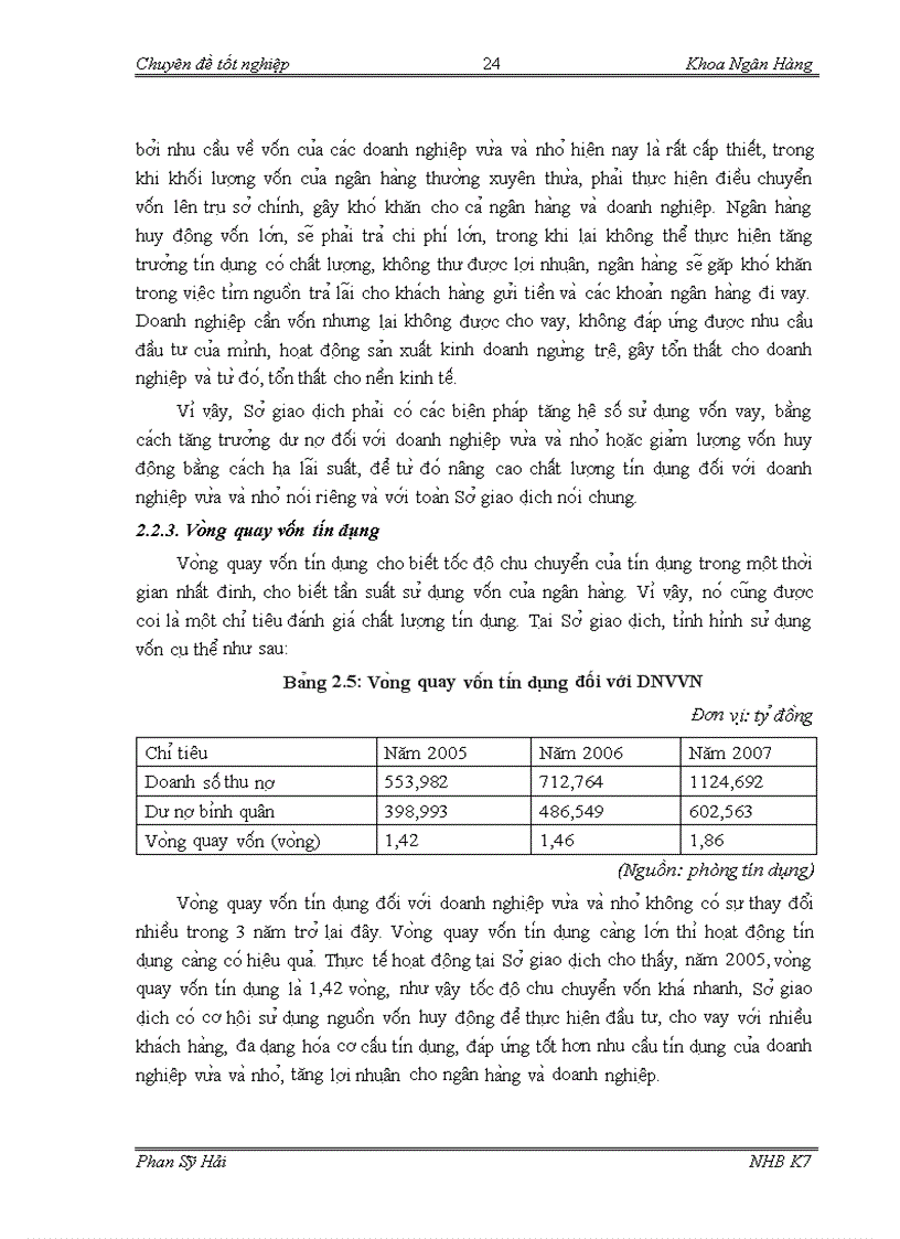 image for page Giải pháp nâng cao chất lượng tín dụng đối với doanh nghiệp vừa và nhỏ tại Sở giao dịch ngân hàng Nông nghiệp và phát triển nông thôn Việt Nam