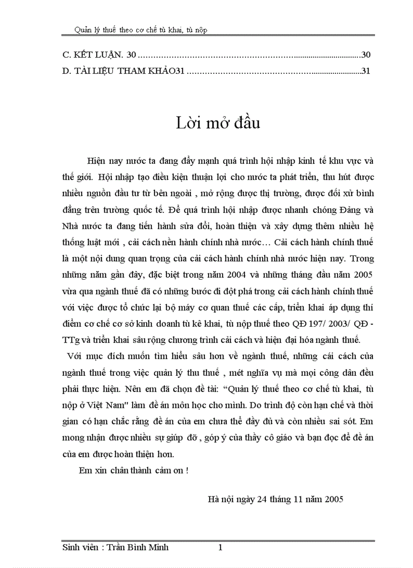 image for page Quản lý thuế theo cơ chế tự khai tự nộp ở Việt Nam