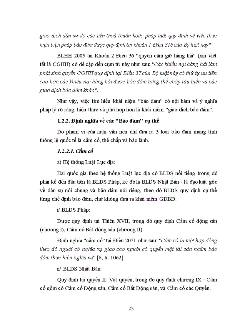 image for page Phương hướng hoàn thiện quy định giao dịch bảo đảm trong pháp luật hàng hải Việt Nam