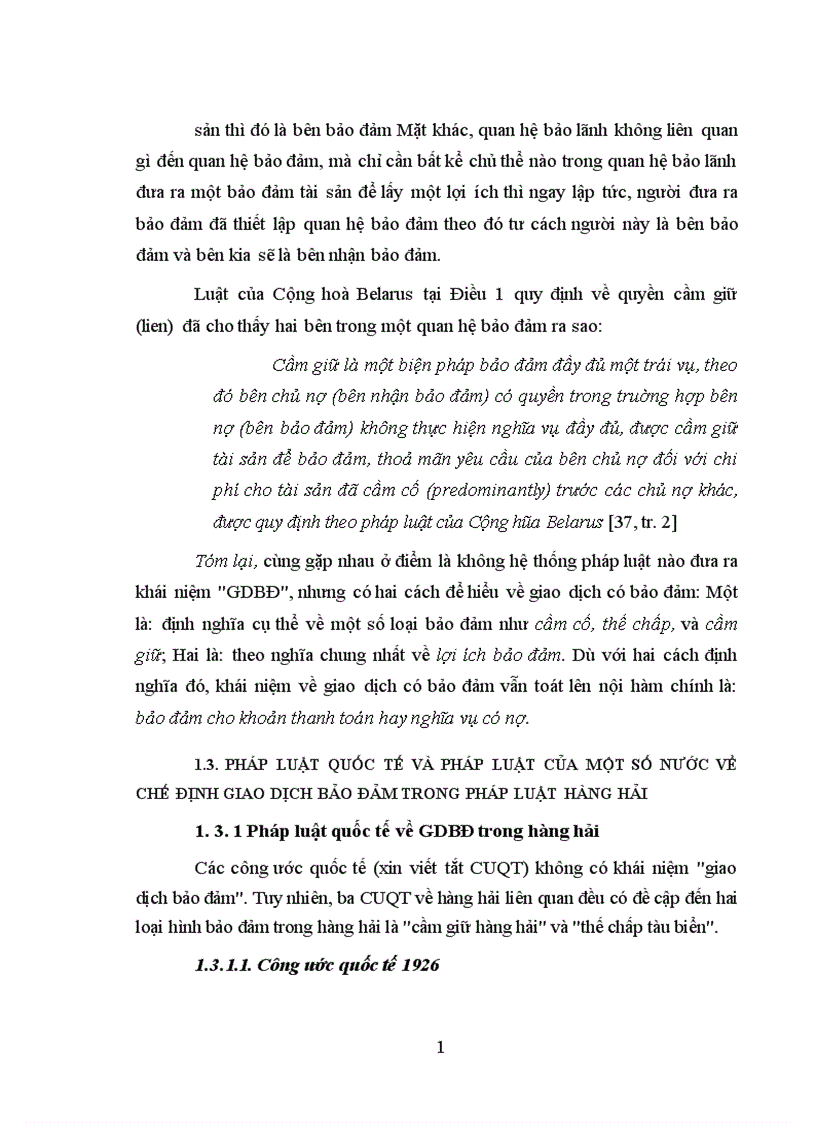 image for page Phương hướng hoàn thiện quy định giao dịch bảo đảm trong pháp luật hàng hải Việt Nam