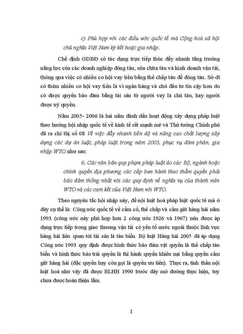 image for page Phương hướng hoàn thiện quy định giao dịch bảo đảm trong pháp luật hàng hải Việt Nam