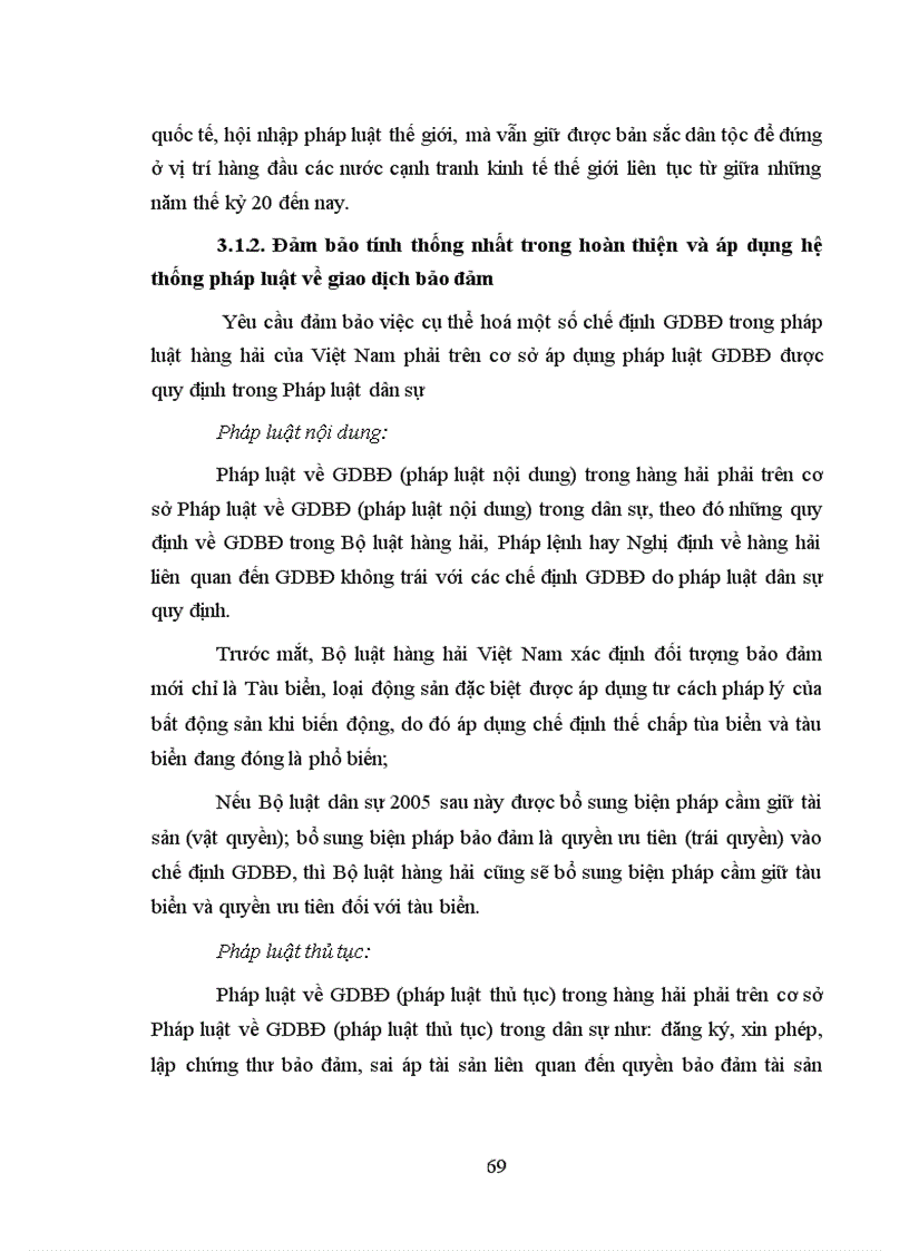 image for page Phương hướng hoàn thiện quy định giao dịch bảo đảm trong pháp luật hàng hải Việt Nam