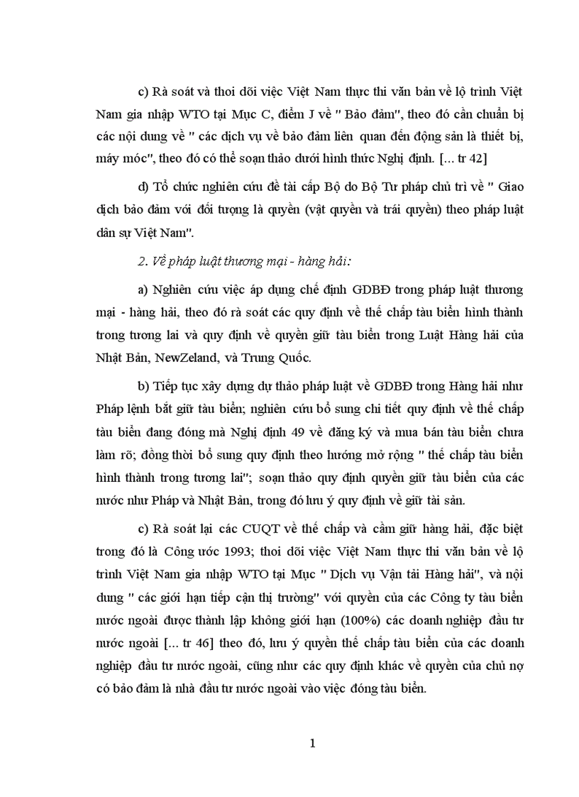 image for page Phương hướng hoàn thiện quy định giao dịch bảo đảm trong pháp luật hàng hải Việt Nam