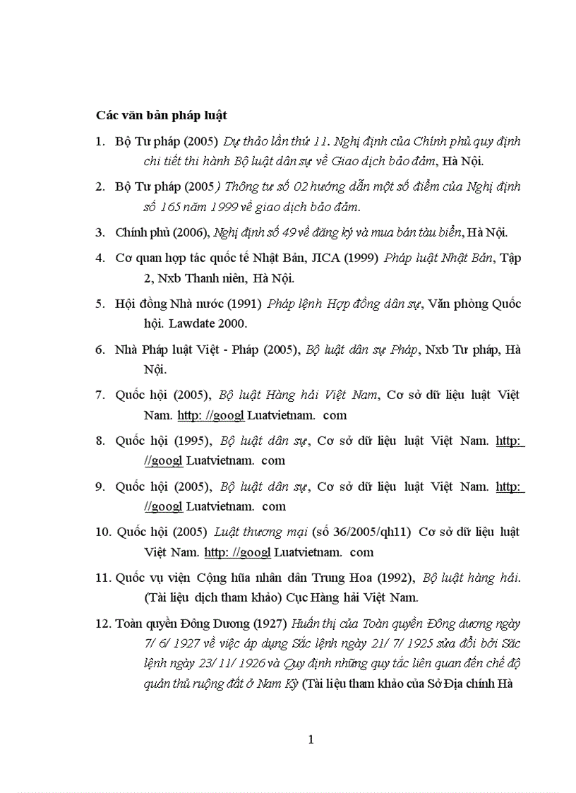 image for page Phương hướng hoàn thiện quy định giao dịch bảo đảm trong pháp luật hàng hải Việt Nam