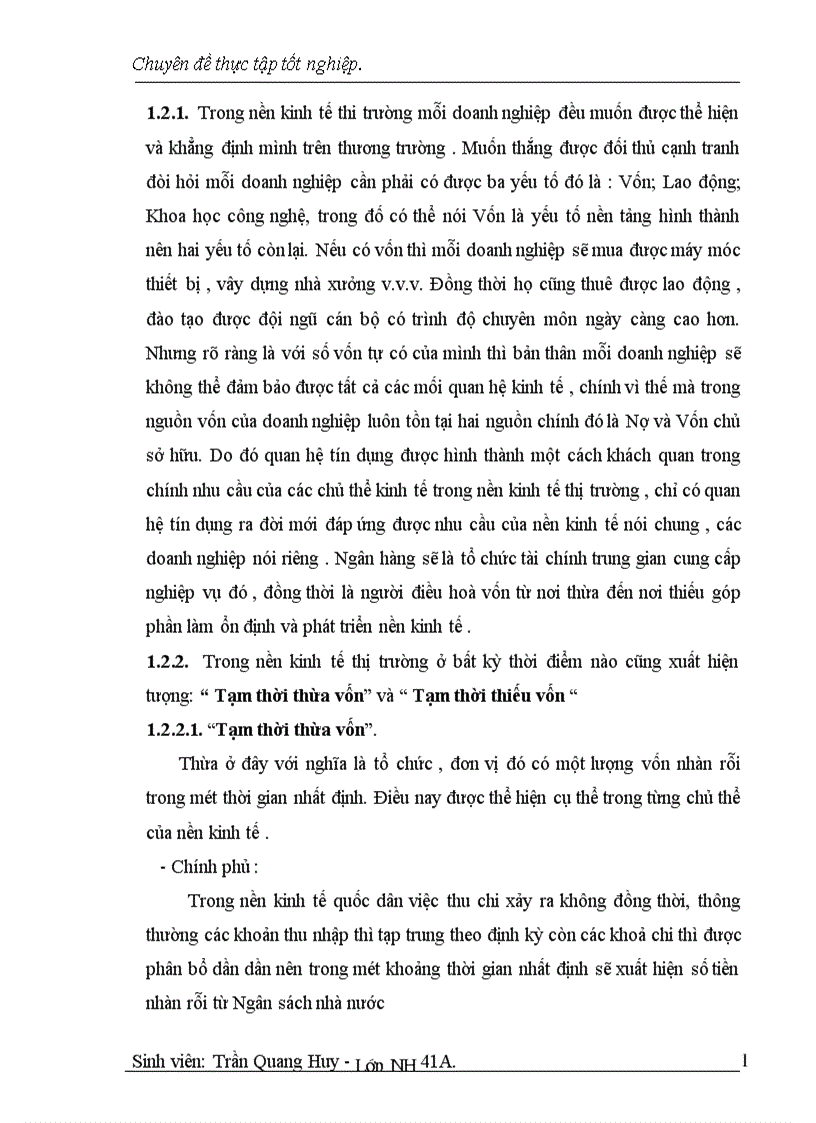 image for page Một số giải pháp nhằm nâng cao chât lượng tín dụng ngắn hạn tại Chi nhánh Ngân hàng Đầu tư Phát triển Bắc Hà nội 1