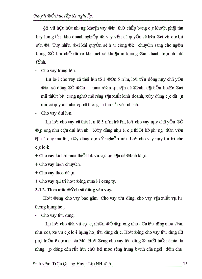 image for page Một số giải pháp nhằm nâng cao chât lượng tín dụng ngắn hạn tại Chi nhánh Ngân hàng Đầu tư Phát triển Bắc Hà nội 1