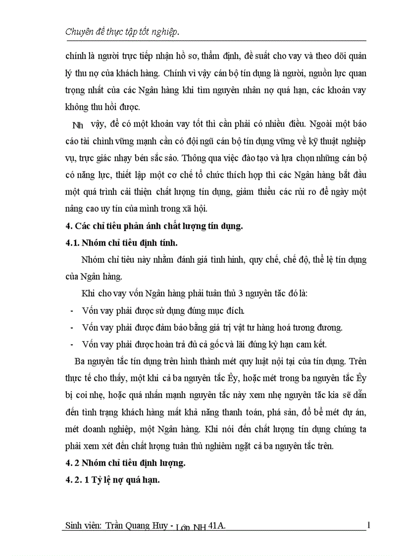 image for page Một số giải pháp nhằm nâng cao chât lượng tín dụng ngắn hạn tại Chi nhánh Ngân hàng Đầu tư Phát triển Bắc Hà nội 1