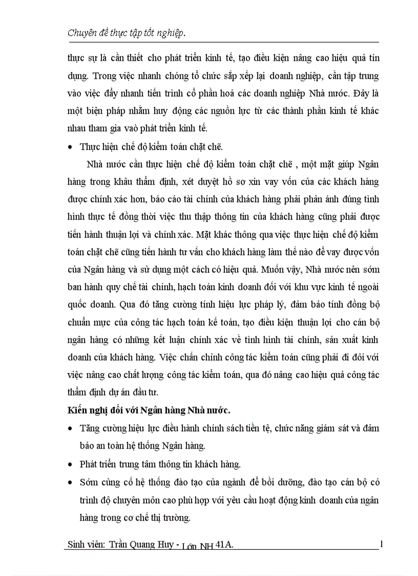 image for page Một số giải pháp nhằm nâng cao chât lượng tín dụng ngắn hạn tại Chi nhánh Ngân hàng Đầu tư Phát triển Bắc Hà nội 1