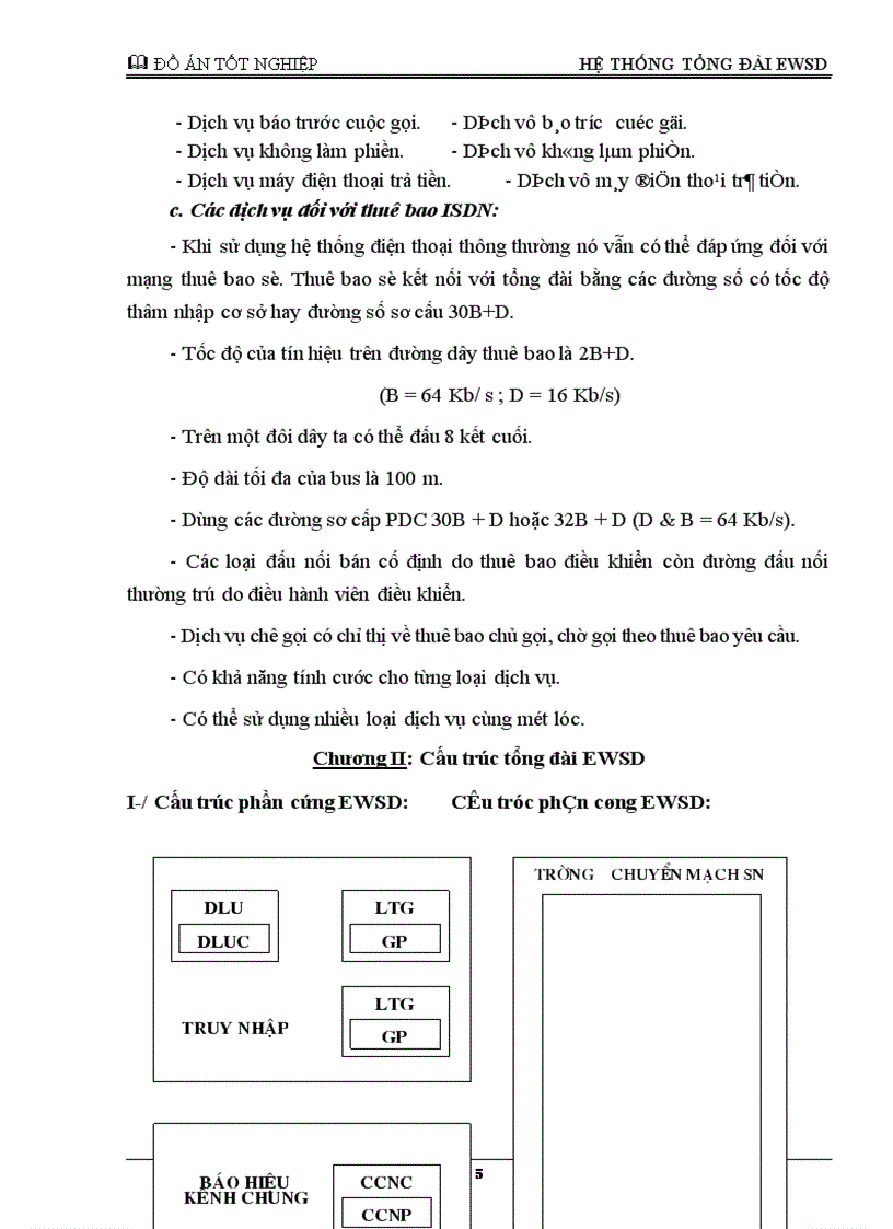image for page Tổng đài điện tử số SPC EWSD Siemens Hệ thống báo hiệu số 7 1