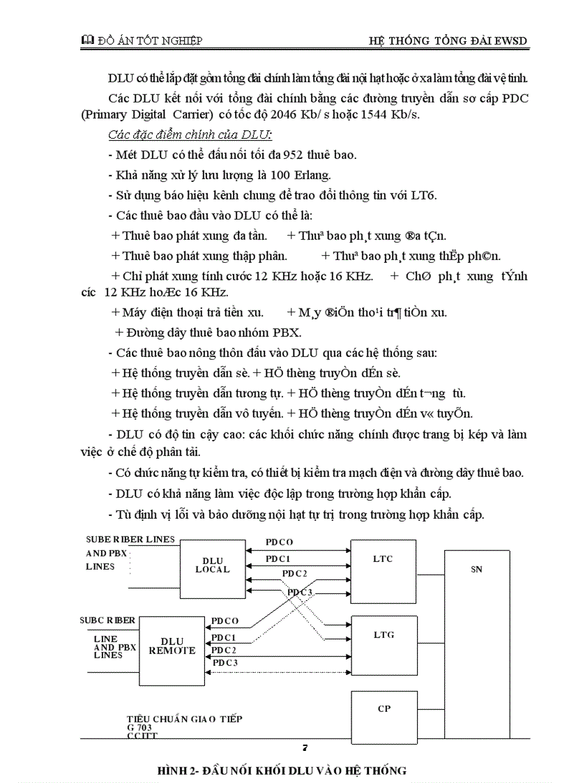 image for page Tổng đài điện tử số SPC EWSD Siemens Hệ thống báo hiệu số 7 1