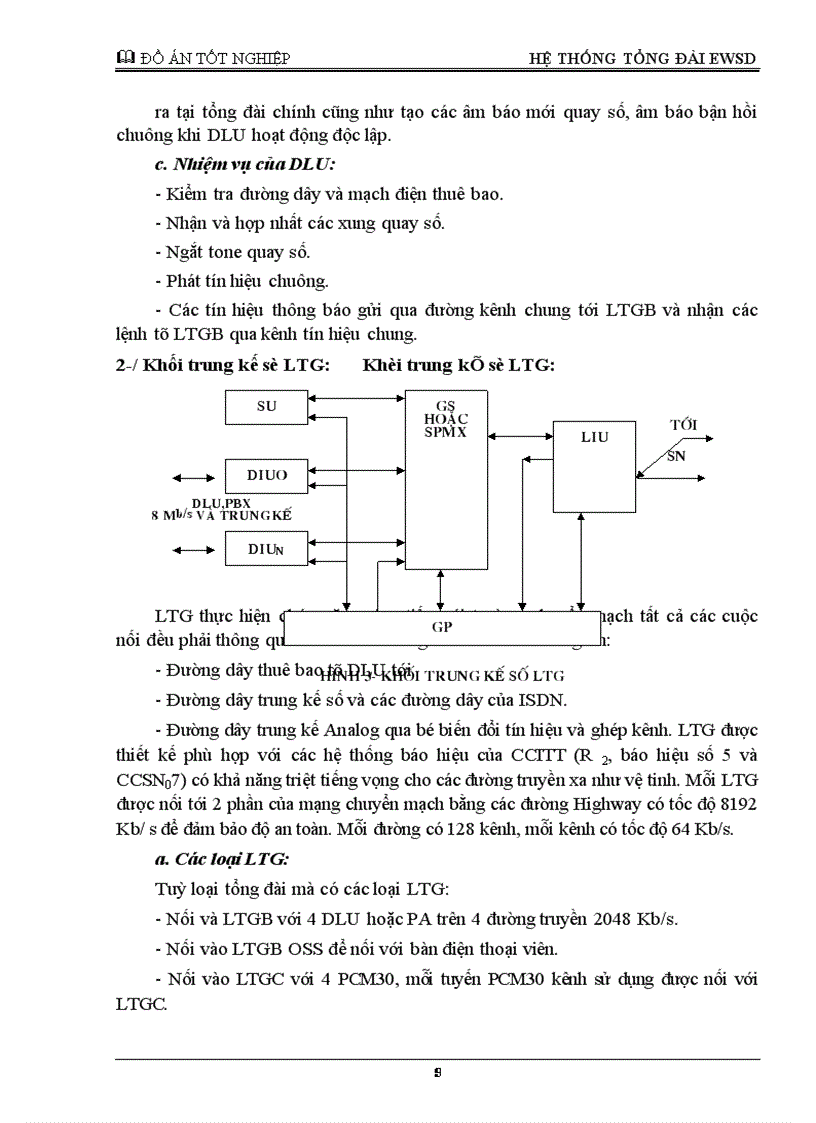 image for page Tổng đài điện tử số SPC EWSD Siemens Hệ thống báo hiệu số 7 1