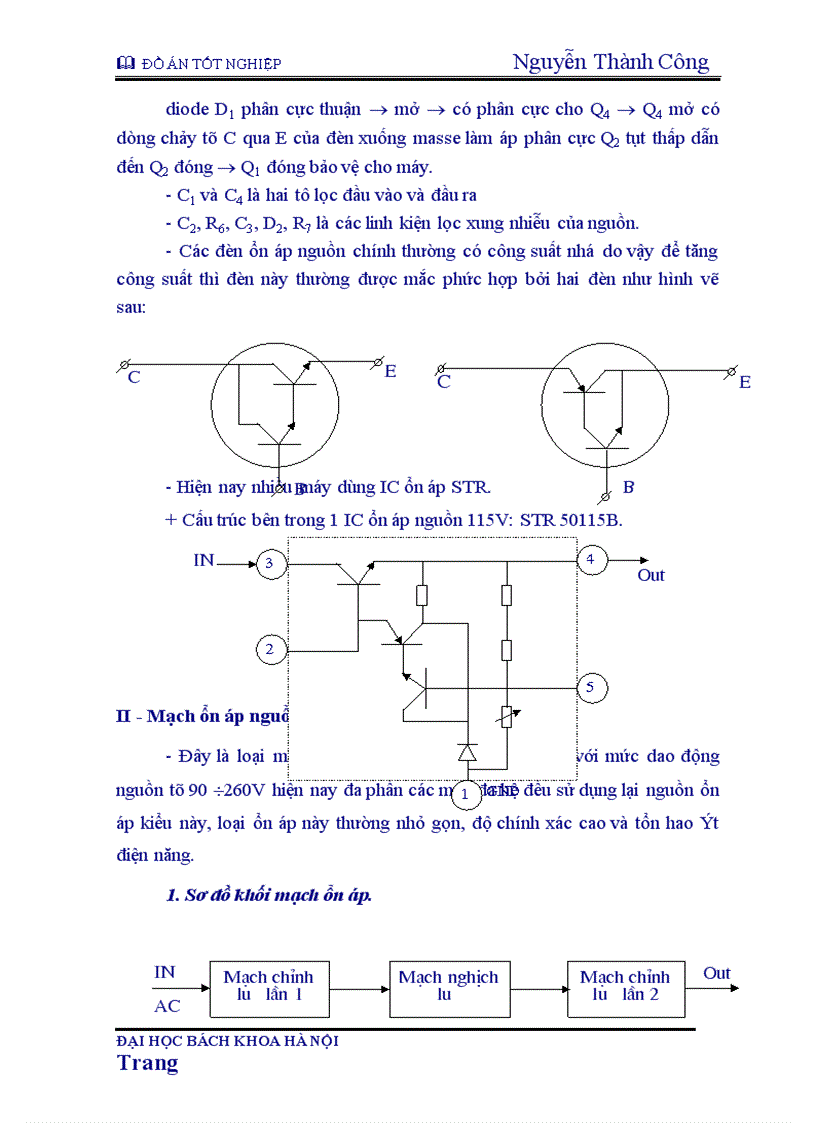 image for page Nguyên lý chung của máy thu hình màu và tác dụng từng khối trong máy thu hình 1