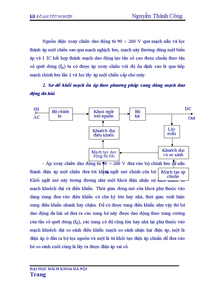 image for page Nguyên lý chung của máy thu hình màu và tác dụng từng khối trong máy thu hình 1